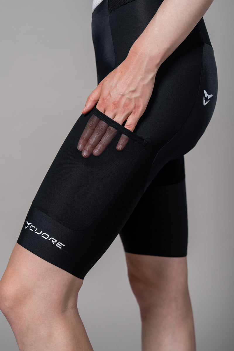 Gold Cargo Bib Short