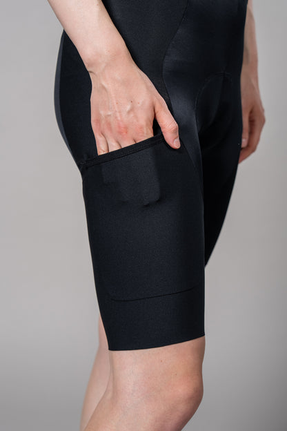 Gold Cargo Bib Short